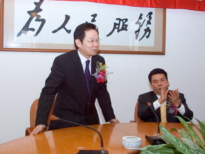 楊峰主席對汕尾項目開發成功信心十足